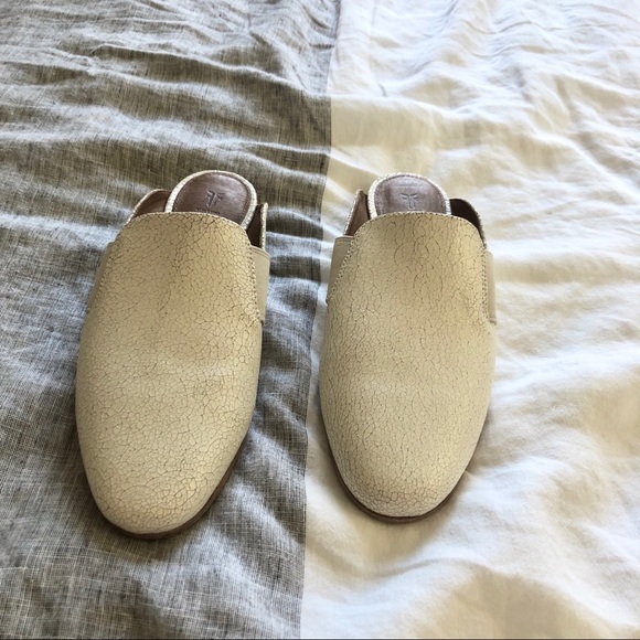 ⭕️ Last Call! Terry Gore Mule Off-White Size 9.5 - Picture 5 of 7